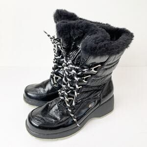 Sporto Charles Quilted Winter Snow Boot Size 6